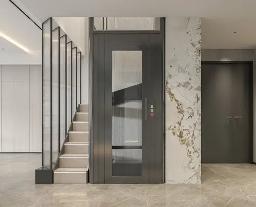 Homelift ascenseur privatif compact et élégant pour maison individuelle