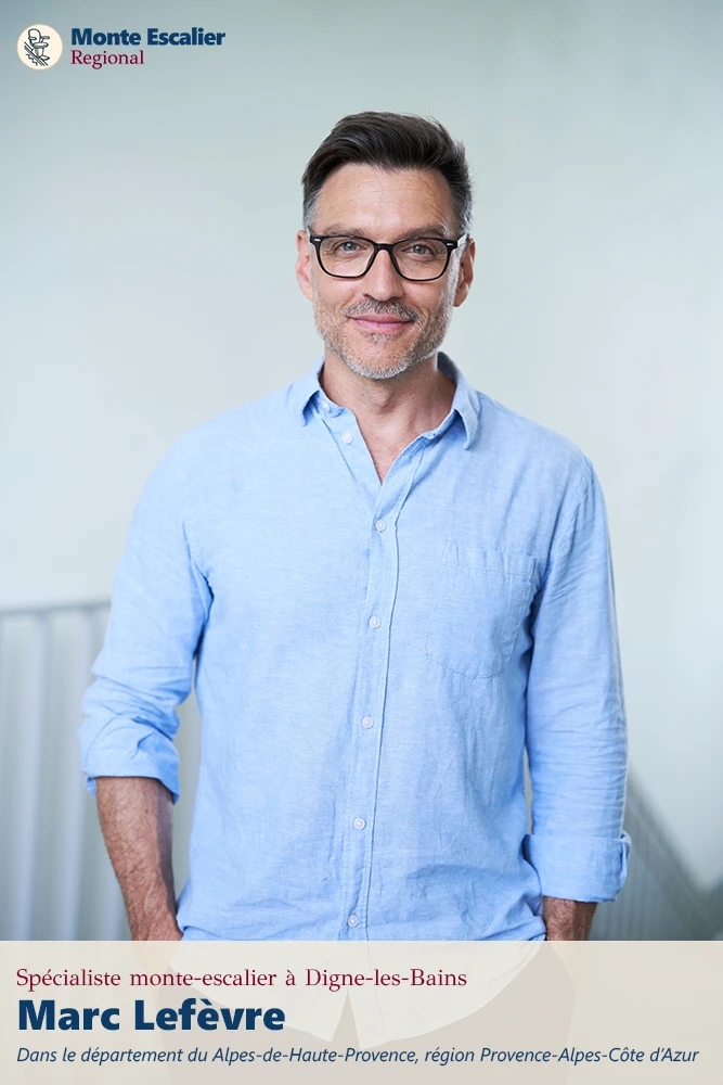 Marc Lefèvre – spécialiste monte-escalier à Digne-les-Bains (code postal 04014, Alpes-de-Haute-Provence, région Provence-Alpes-Côte d'Azur)